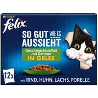 Felix So gut wie es aussieht 12x85g Geschmacksvielfalt mit Gemüse
