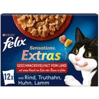 Felix Sensations Extras Gelees 12x85g Geschmacksvielfalt vom Land