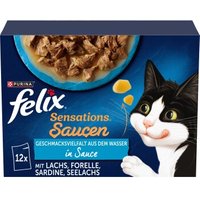 Felix Sensations 12x85g Geschmacksvielfalt aus dem Wasser