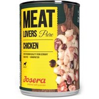 Josera Nassfutter Hund, Adult, Meat Lovers, Huhn pur 6x400 g