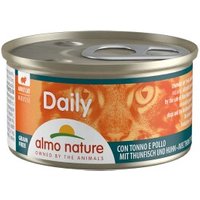 Almo nature Daily Menu 24x85g Thunfisch und Huhn