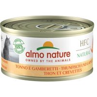 Almo nature HFC Natural Thunfisch und Garnelen 24x70 g