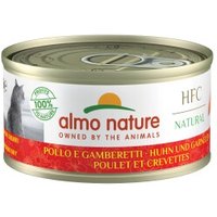 Almo nature HFC Natural Huhn und Garnelen 24x70 g