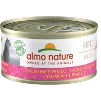 Almo nature HFC Jelly 24x70g Lachs und Huhn