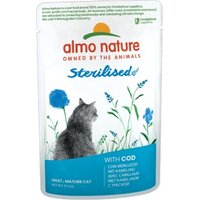 Almo nature Sterilised 30x70 g Kabeljau