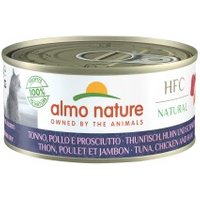 Almo nature HFC 24x150g Thunfisch, Huhn und Schinken