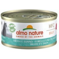 Almo nature HFC Jelly 24x70g Forelle und Thunfisch