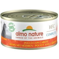 Almo nature Almo Complete HFC Huhn mit Möhren 24x70 g