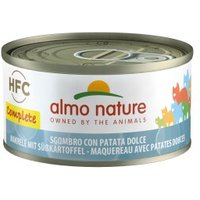 Almo nature Almo Complete HFC Makrele mit Süßkartoffel 24x70 g
