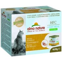 Almo nature HFC Natural Light Meal 4x50 g Hühnerbrust