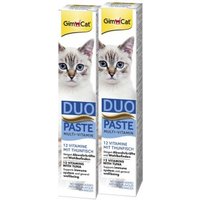 GimCat DUO Paste Multi-Vitamin Thunfisch und 12 Vitamine 2x50 g