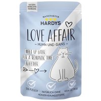 Hardys Love Affair Nassfutter Katze Huhn und Gans 12x100 g