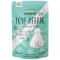 Hardys Love Affair Nassfutter Katze Kalb und Pute 12x100 g
