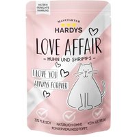 Hardys Love Affair Nassfutter Katze Huhn und Shrimps 12x100 g