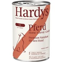 Hardys Nassfutter Hund Pur Adult Pferd 6x400 g