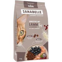 Sanabelle Trockenfutter Katze, Adult, Sensitive mit Lamm 2 kg