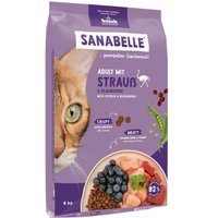 Sanabelle Trockenfutter Katze, Adult, mit Strauß 8 kg
