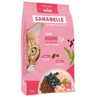 Sanabelle Trockenfutter Katze, Adult, Huhn 2x2 kg