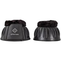 4Horses Hufglocken Berlin schwarz XL