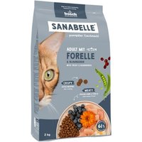 Sanabelle Trockenfutter Katze, Adult, mit Forelle 2x2 kg