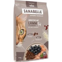 Sanabelle Trockenfutter Katze, Adult, Sensitive mit Lamm 2x8 kg