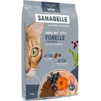 Sanabelle Trockenfutter Katze, Adult, mit Forelle 2x8 kg