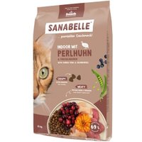 Sanabelle Trockenfutter Katze, Adult. Indoor, mit Perlhuhn 2x8 kg