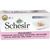 Schesir Multipack Adult 4x85g Huhn und Lamm