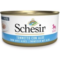 Schesir Puppy 18x150g Thunfisch mit Aloe