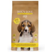 DOG'S LOVE Junior Lachs und Huhn 12 kg
