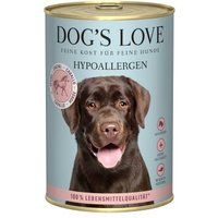 DOG'S LOVE HYPOALLERGEN Pferd 6x400g
