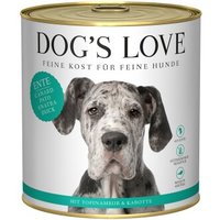 DOG'S LOVE Adult Ente 6x800 g