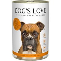 DOG'S LOVE Adult Classic 6x400g Pute, Apfel, Zucchini und Wallnussöl