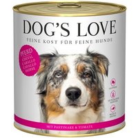 DOG'S LOVE Adult Pferd 6x800 g