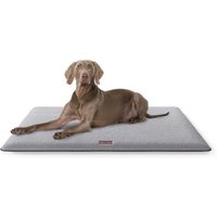 Knuffelwuff kuschelige Hundematte Calliope aus Teddy Material grau M-L