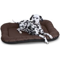 Knuffelwuff Wasserfestes In und Outdoor Hundebett Lucky aus Nylongewebe braun XL