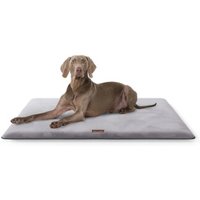 Knuffelwuff Kuschelige Hundematte Sunport aus weichem Kaninchen Fellimitat grau XL