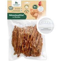 Knuffelwuff Hühnerbrust in Streifen 500g