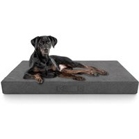 Knuffelwuff orthopädische inkontinenz Hundematte 95 Grad waschbar grau L