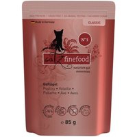 Catz finefood Nassfutter Katze Classic Adult No. 3 Geflügel 8x85 g
