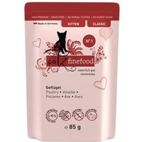 Catz finefood Nassfutter Katze Classic Kitten No. 3 Geflügel 32x85 g