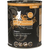 Catz finefood Nassfutter Katze Purrrr Adult No. 107 Känguru 12x400 g