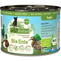 Catz finefood Nassfutter Katze Bio Adult No. 505 Ente 12x200 g
