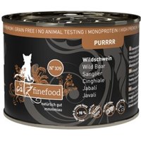 Catz finefood Nassfutter Katze Purrrr Adult No. 109 Wildschwein 24x200 g