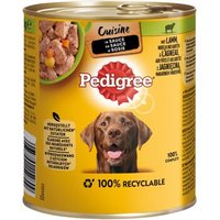 Pedigree Nassfutter Hund Adult, Cuisine, in Sauce 12x800 g Lamm