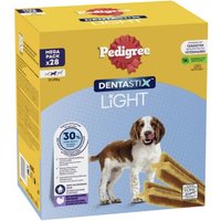 Pedigree Zahnpflege Dentastix Light Multipack für mittelgroße Hunde 28x1 Stück