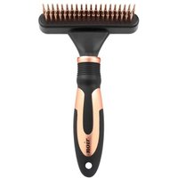 Europet Bernina NOIR Entwirrungsharke rotierende Zinken doppelt