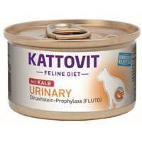 KATTOVIT Feline Diet Nassfutter Katze Urinary Adult Kalb 12x85 g