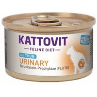 KATTOVIT Feline Diet Nassfutter Katze Urinary Adult Thunfisch 48x85 g