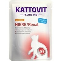 KATTOVIT Feline Diet Nassfutter Katze Niere/Renal Adult Huhn 24x85 g